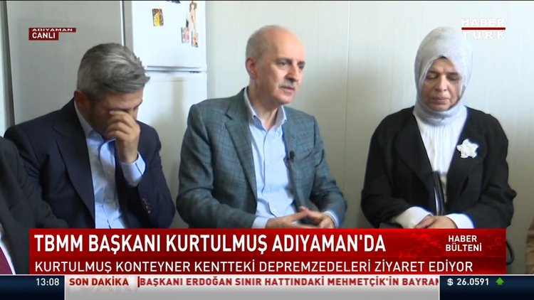 TBMM Başkanı Numan Kurtulmuş Adıyaman'da