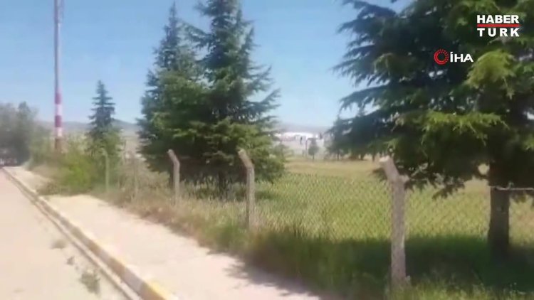 Nevşehir seferi yapan uçak kuş sürüsüne çarptı