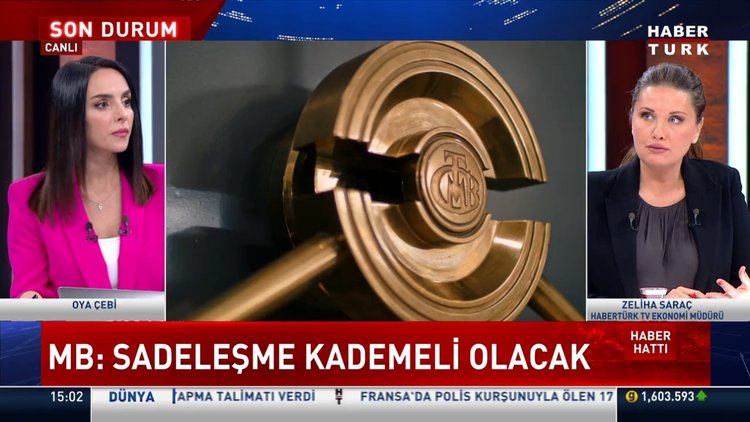 Merkez Bankası: Sadeleşme politikasının kademeli olmasına karar verilmiştir