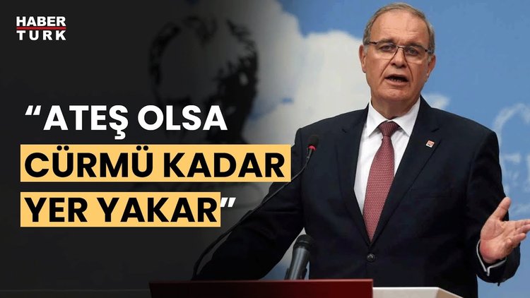CHP Sözcüsü Faik Öztrak Tanju Özcan hakkında konuştu