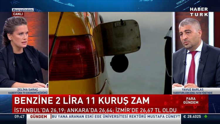 Benzine 2 lira 11 kuruş zam