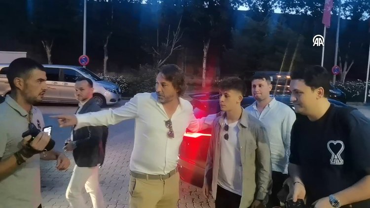Real Madrid'in yeni transferi Arda Güler, Madrid'e geldi