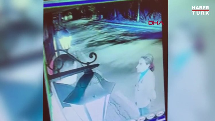 Sezen Aksu'nun yalısına girmeye çalışan takıntılı hayranı kamerada