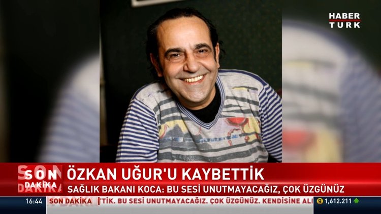 Özkan Uğur'u kaybettik