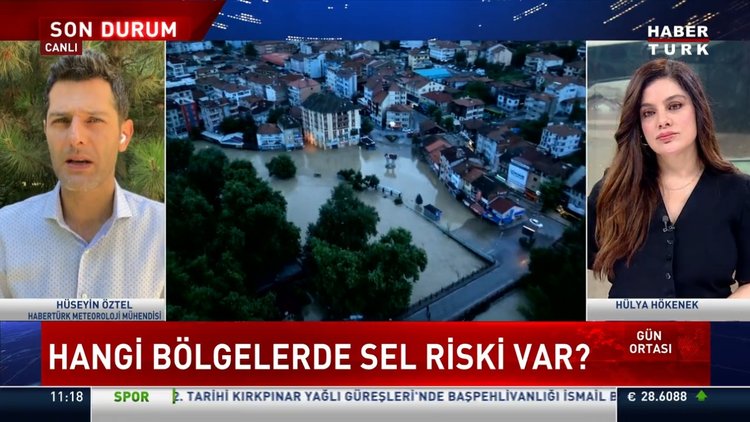 Meteoroloji'den 13 il için turuncu uyarı! Karadeniz'de sel tehlikesi var