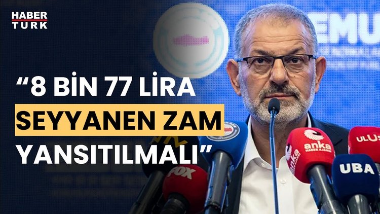 Emekli Memur-Sen Genel Başkanı Ali Küçükkösen, seyyanen zam talep etti