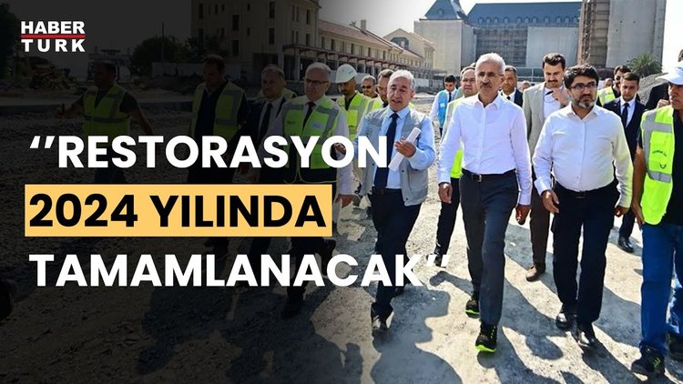 Haydarpaşa Garı ne zaman hizmete açılacak? Bakan Abdulkadir Uraloğlu açıkladı