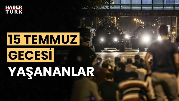 Darbeye karşı İstanbul&#039;un direnişi...