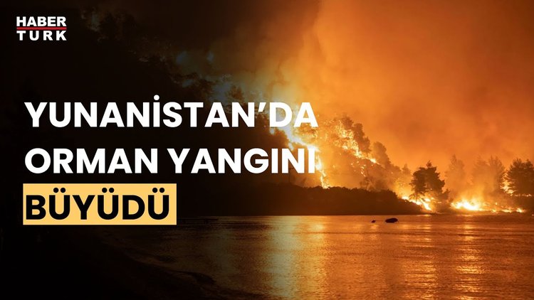 Yunanistan'da son 24 saatte 46 orman yangını çıktı. Detayları Taki Berberakis aktardı