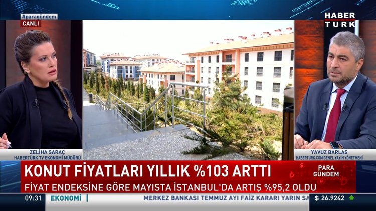 Konut fiyatları Mayıs'ta yüzde 3.6 arttı