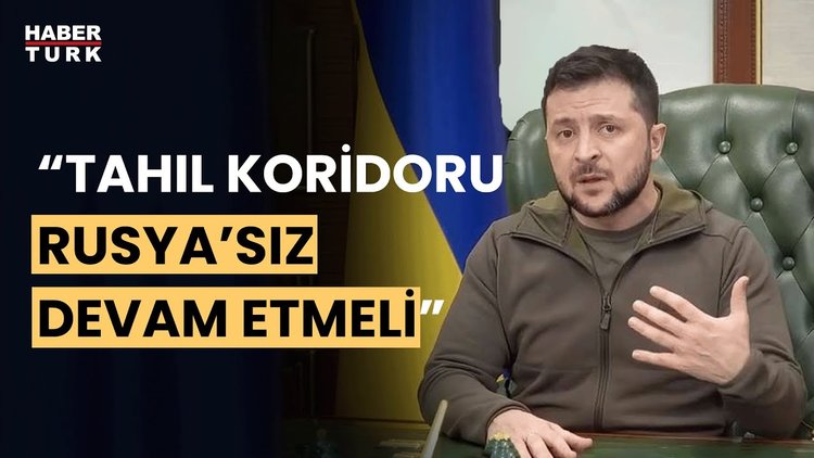 Zelenski&#039;den Erdoğan&#039;a mektup