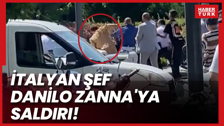 Sarıyer'de ünlü şef Danilo Zanna'ya saldırı!