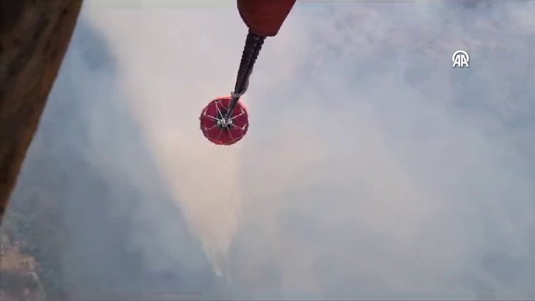 Orman ve makilik alanlarda çıkan yangınlara müdahale ediliyor