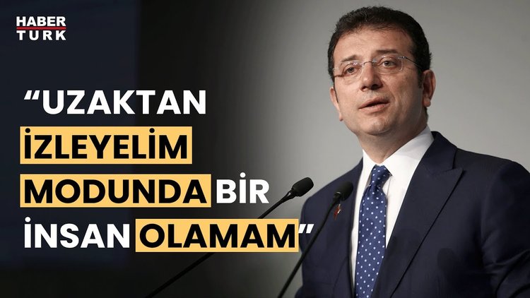 Ekrem İmamoğlu'ndan "değişim" mesajları