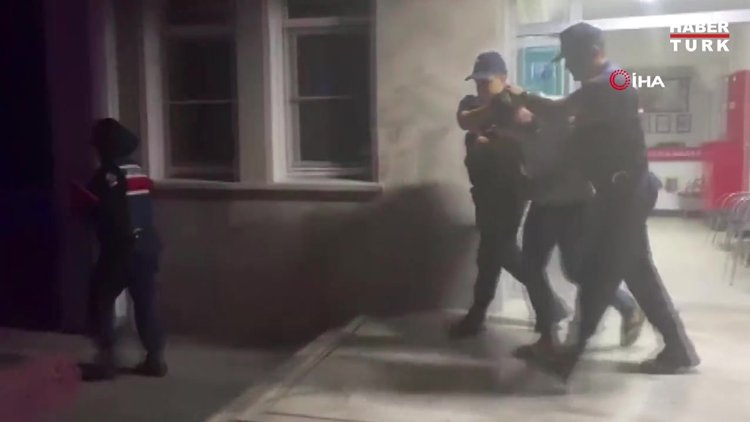 Manisa'da zeytin tankında çıplak sepetleme yapan şahıs tutuklandı