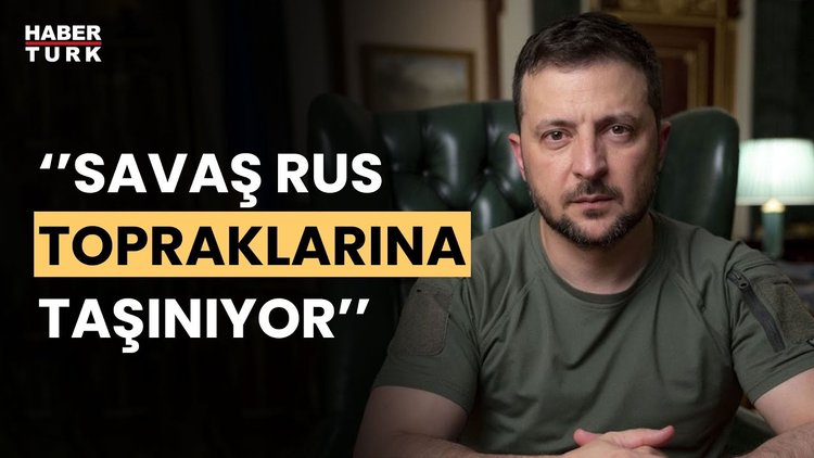 Zelenski Moskova&#039;daki İHA saldırısının ardından konuştu