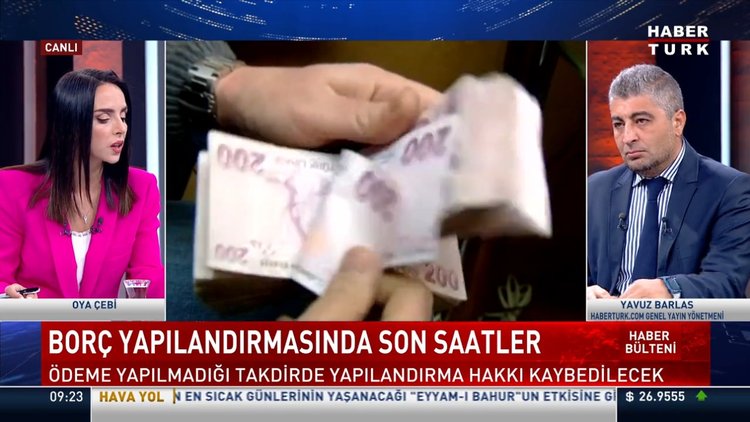 Borç yapılandırmada ilk iki taksit için bugün son gün