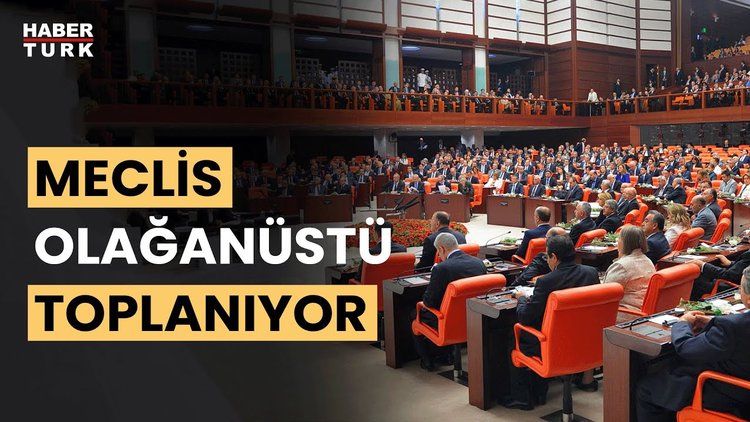 TBMM Başkanı Kurtulmuş, Meclis'i olağanüstü toplantıya çağırdı
