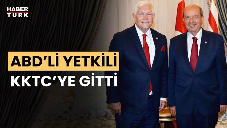 Amerikalı yetkili KKTC'ye gitti, Tatar ile buluştu