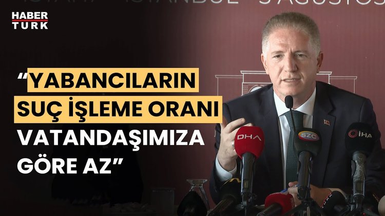 İstanbul Valisi Davut Gül: "Suç oranı yüzde 11 azaldı"