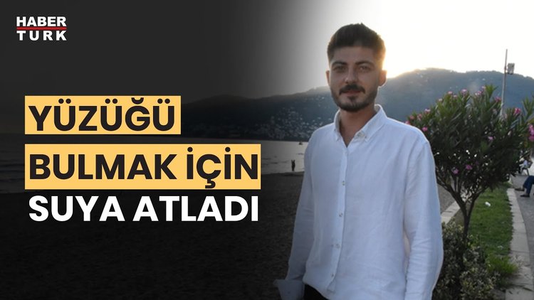 Ordu&#039;da evlilik teklifi organizasyonu hazırlayan genç, yüzüğü denize düşürdü