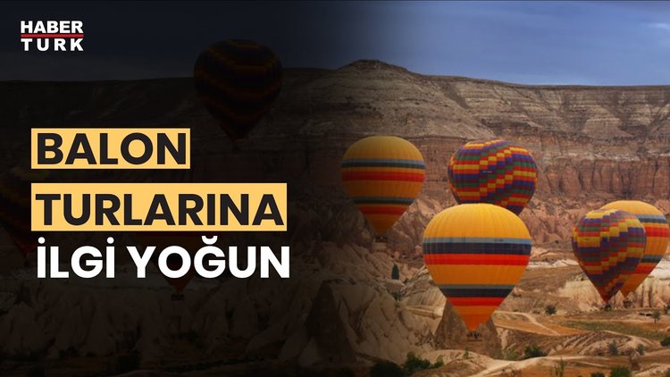 Kapadokya manzarası nefes kesti