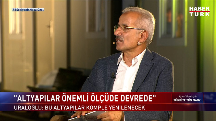 Türkiye&#039;nin Nabzı - 11 Ağustos 2023 (Ulaştırma ve Altyapı Bakanı Abdulkadir Uraloğlu Habertürk&#039;te)