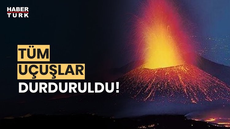 İtalya&#039;da Etna Yanardağı patladı
