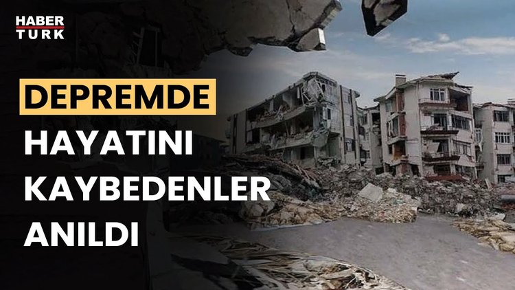 17 Ağustos 1999 Marmara Depremi’nde hayatını kaybedenler anıldı
