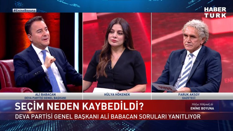 Enine Boyuna - 18 Ağustos 2023 (DEVA Partisi Genel Başkanı Ali Babacan Habertürk&#039;te)