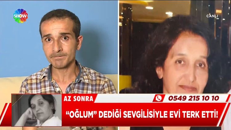 ''Oğlum dediği sevgilisiyle evi terk etti!''