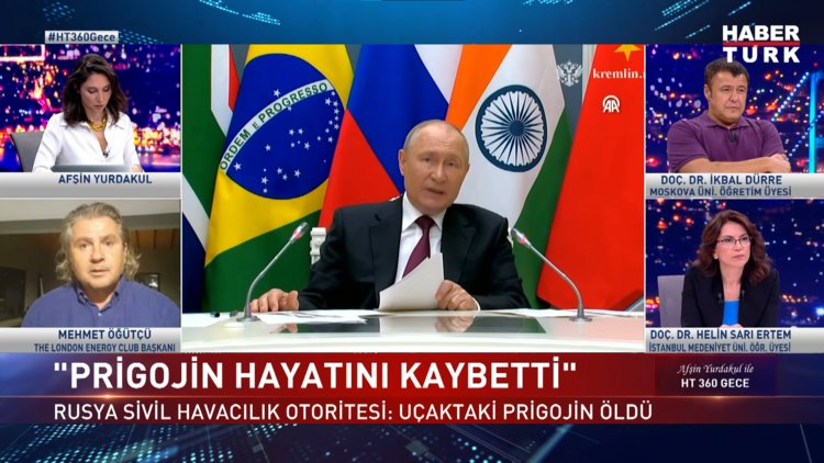 HT 360 Gece - 23 Ağustos 2023 (Prigojin&#039;in uçağının düşmesi dünya basınında nasıl yankılandı?)