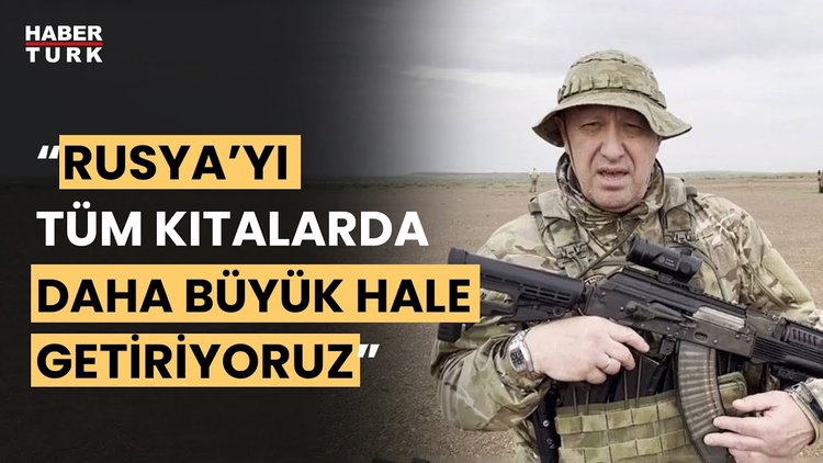 Wagner&#039;in kurucusu Prigojin, isyanın ardından ilk kez görüntü paylaştı