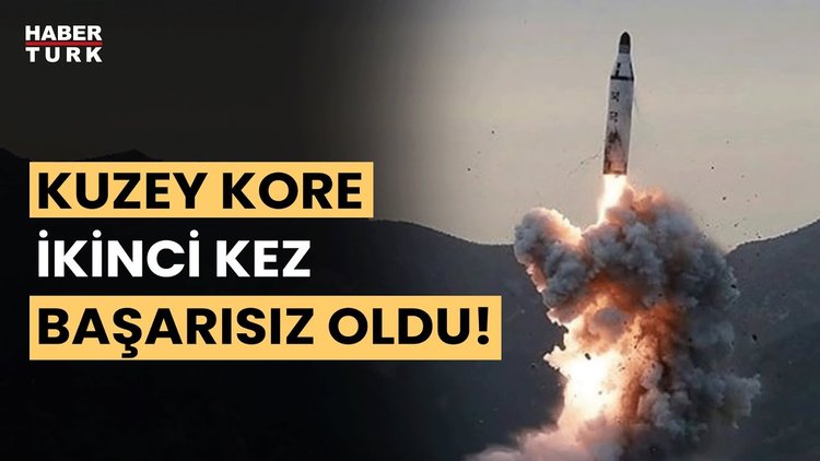Uzaya casus uydu fırlatma girişimi yarım kaldı!