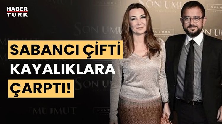 Ali Sabancı ve eşi Vuslat Sabancı denizde kaza geçirdi!