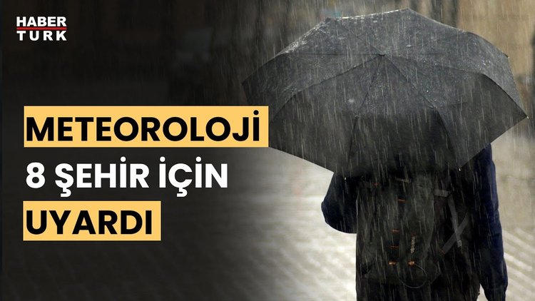 Sarı uyarı verilen hangi illerde sağanak etkili oldu? Hüseyin Öztel aktardı