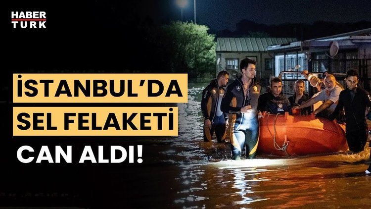 İstanbul&#039;u sel vurdu... Sokaklar göle döndü, işte o görüntüler!