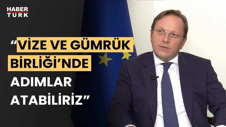 Vize serbestisi ne zaman? AB Komiseri Varhelyi Habertürk'e konuştu...