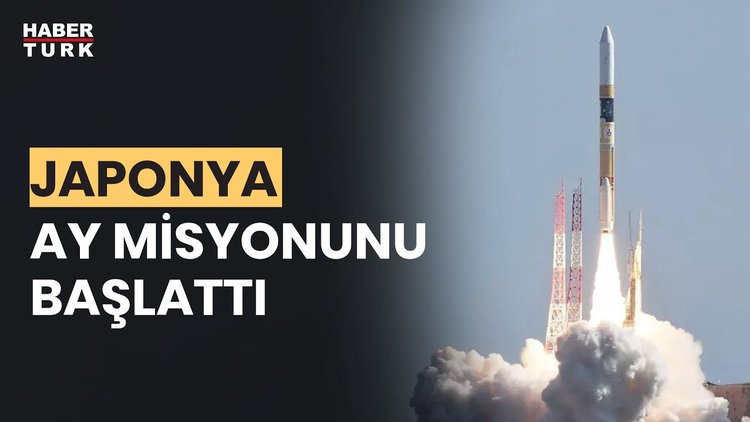 Japonya, Ay&#039;a iniş aracı taşıyan H2A roketini uzaya gönderdi