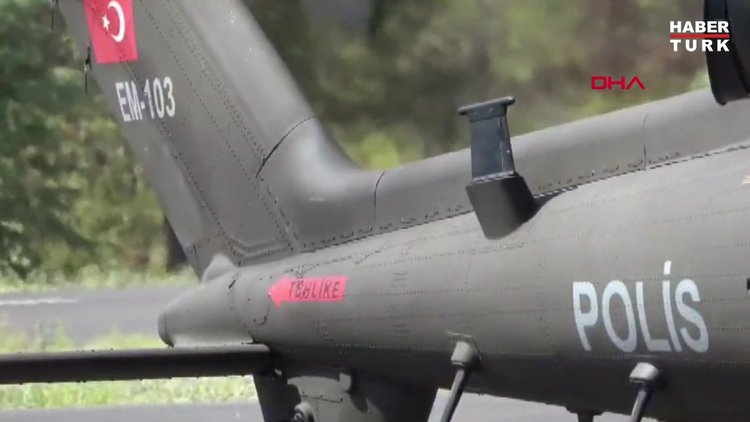 Türkiye'nin ilk taarruz kadın helikopter pilotu, Diyarbakır semalarında uçtu