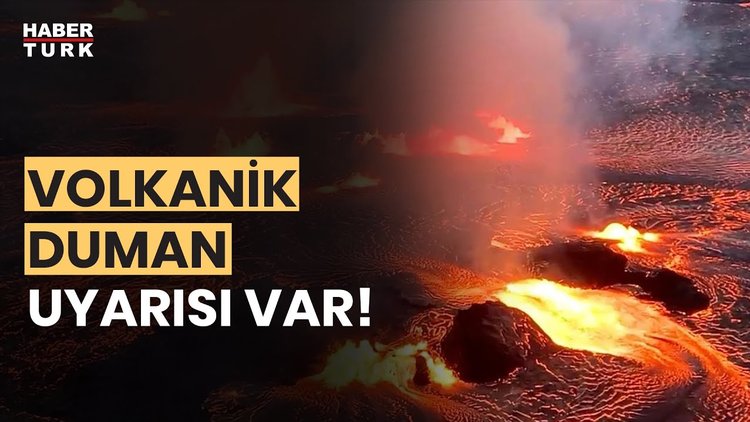 Hawaii&#039;deki Kılauea Yanardağı patladı