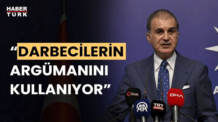 Ömer Çelik: "Sivil darbeciler diyerek sonuçları kabul etmiyor"