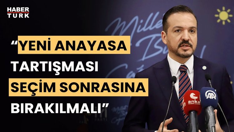 İYİ Parti&#039;den yeni anayasa açıklaması