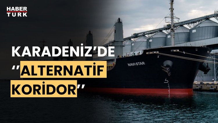 Yeni güzergahı kullanan ilk tahıl gemileri Ukrayna limanına demirledi