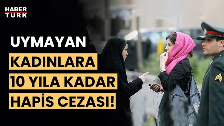 İran yeni başörtüsü yasasını onayladı!