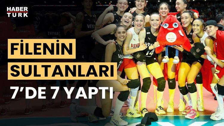 Filenin Sultanları, Belçika’yı rahat geçip 7’de 7 yaptı