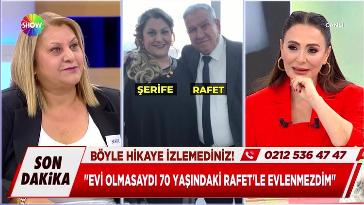 Şerife, 70 yaşındaki eşiyle yüzleşiyor