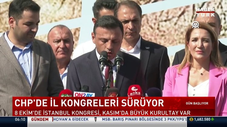 CHP'de il kongreleri sürüyor