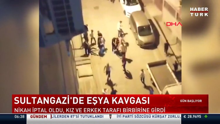 Nikah iptal oldu eşya kavgası çıktı