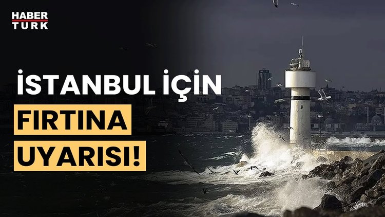 İstanbul için fırtına uyarısı: Sıcaklıklar düşecek, yağışlar etkili olacak!